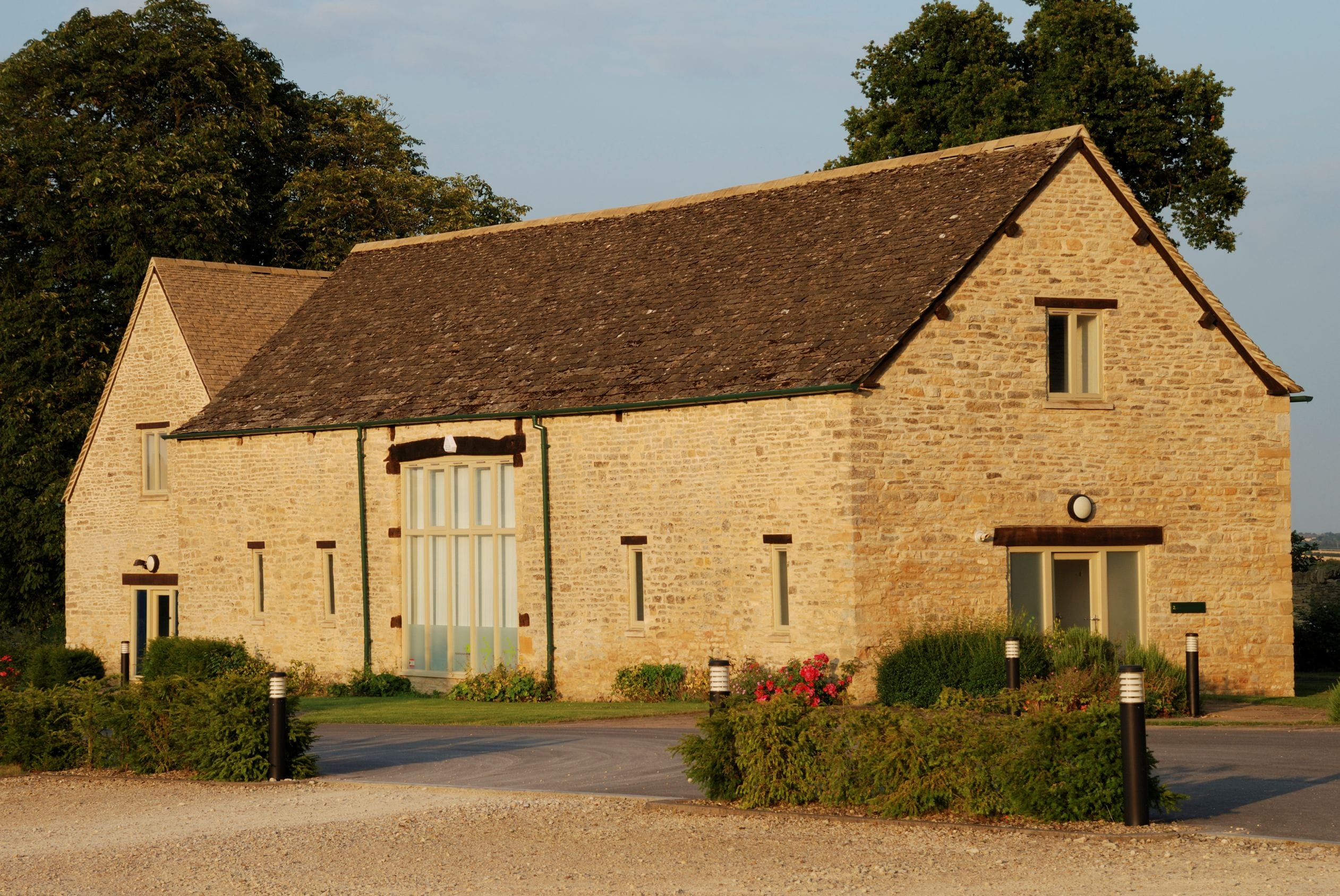 Traditional stone barn